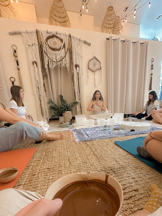 Sipping Serenity: A Journey Through the Cacao Ceremony at Ben and Giules
