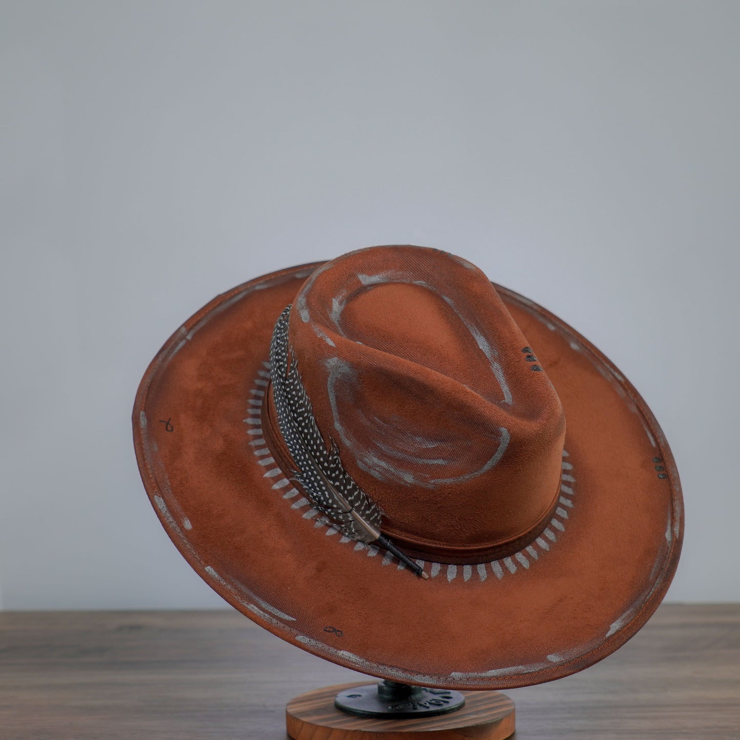 Aukala Craftsman's Canopy Brim Hat - Dark Brown